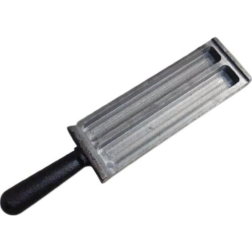 Carbon Steel Ingot Mold Crucible Mold for Melting Casting Refining Gold Silver Metal DIY Findings Crafts Supplies