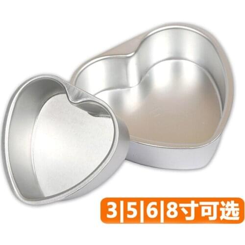 Cake Mold 3/5/6/8 Inch Heart-shaped Baking Cake Mold
