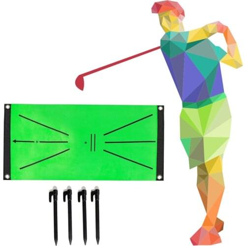 Golf Hitting Mat - Garden Swing Detection Batting- Driving Practice Golf Mat