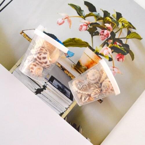 JF003 Conch Shell DIY Handmade Crystal Glue Dripping Silicone Resin Mold Accessories Filler Micro Lands Ornaments