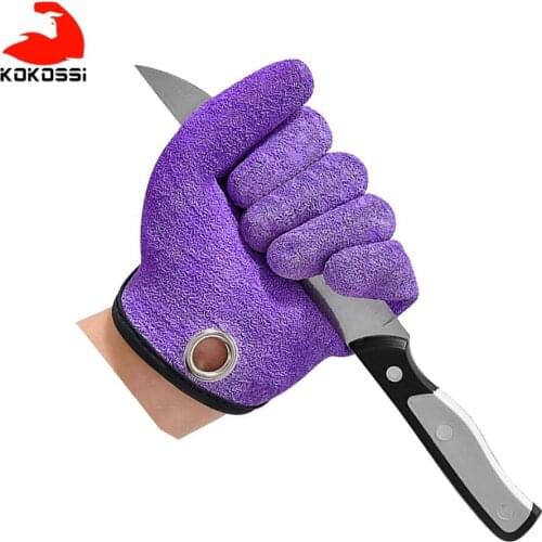 KoKossi 1Pcs Non Slip Latex Fishing Gloves Outdoor Gloves With Magnet Latex Protact Hand from Puncture Fishing Tool
