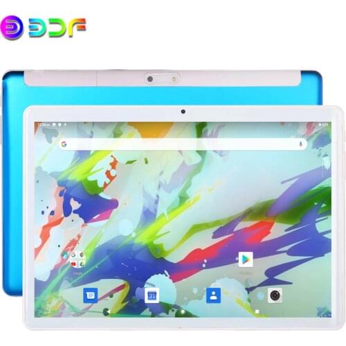 New 10.1 inch Tablet PC 4GB/64GB Tablet 4G Phone Call Android 9.0 Octa Core Wi-Fi Bluetooth 4.0 Tablets +Package