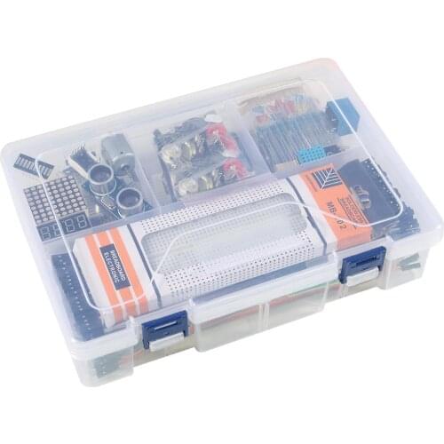 Upgraded version Mega 2560 Project Complete Starter Kit with LCD1602 IIC Ultrasonic Sensor for Arduino with Tutorial