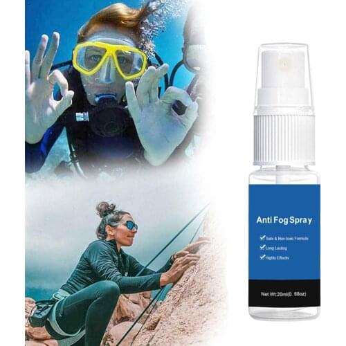 20Ml Anti-Fog Spray Eyeglass Lens Cleaner Car Windscreen Lasting Agent Repellent Antifogging Defogger Goggles Long Water T8G7