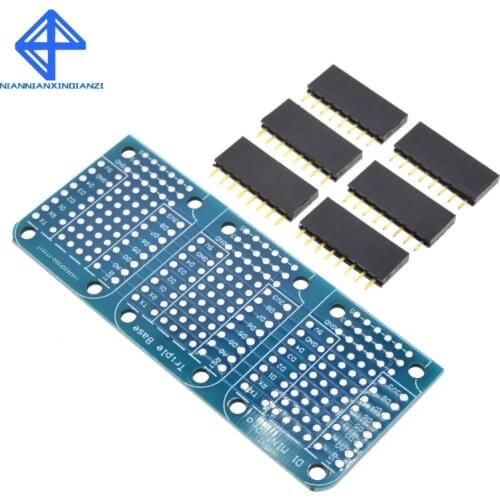 Tripler Base V1.0.0 esp8266 D1 mini For Arduino Buzzer module smart electronics