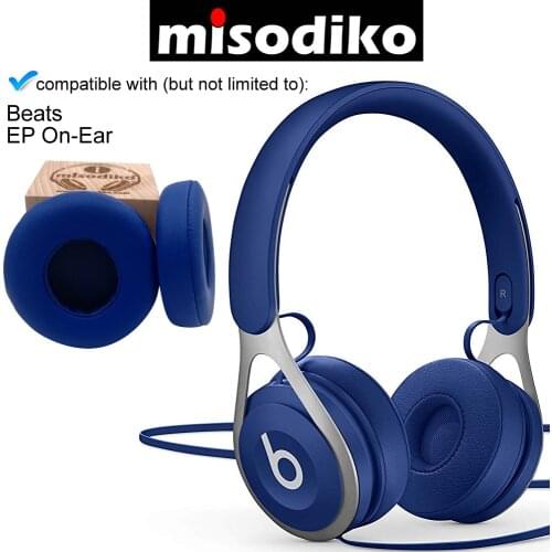 Misodiko Replacement Cushions Ear Pads - for Beats EP On-Ear, Headphones Repair Parts Earmuff Earpads Cup Pillow Cover