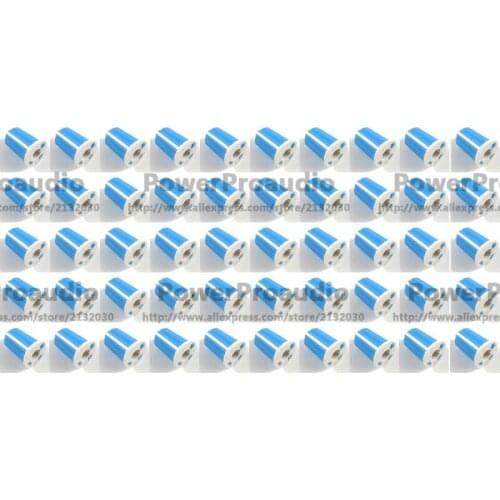 50PCS Replace Knob Cap For Pioneer DJM800 900 2000 NXS,Black EQ Rotary Knob - DAA1176 DAA1305 Light Blue