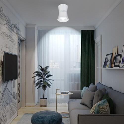 Surface Mounted COB LED Ceiling light Aluminum 3W 5W 10W 12W Mounted Spot Light For kitchen balcony bathroom home lighting