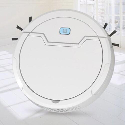 Smart Robot Vacuum Cleaner USB Rechargeable Automatic Sweeping Vacuuming & Mopping 2000pa for Household Office Cleaning