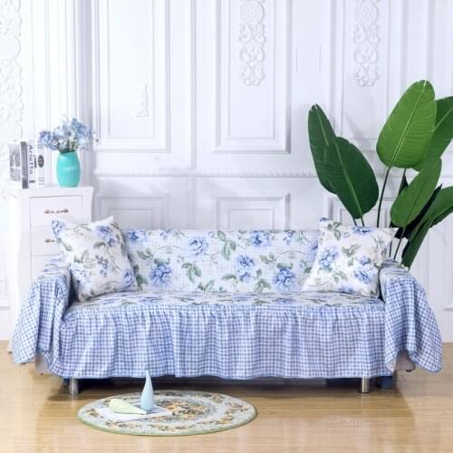 Four Seasons Universal Double-sided Lace Sofa Cover Anti-slip Towel Universal Cover Sofa Cover Cover All-inclusive Seat