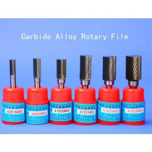 1PC NEW A0616M06(6MM) Milling Machine Accessories Carbide Alloy Rotary File mini milling machine
