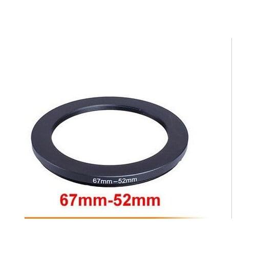 10pcs 67mm-52mm 67-52 67 to 52 mm lens Step Down Filter Ring Stepping Adapter Adaptor Black