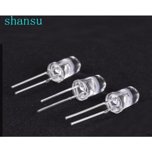 100PCS/LOT 5mm RGB 7 color fast flash LED light-emitting diode (LED) New products and ROHS