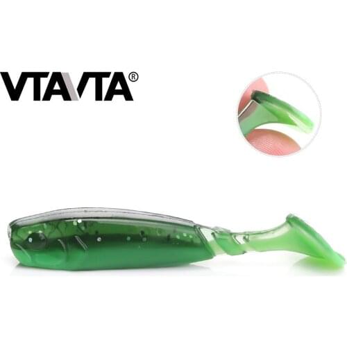 5 pieces/lot Fishing soft Lure Worm Wobbler bait soft lure shad Jigging 60mm 2.5g Aritificial Silicone lure bait for fishing