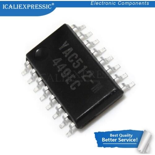 5PCS YAC512-M SOP16 YAC512 SOP SOP-16 5.2MM
