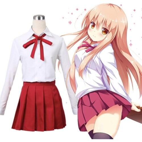 Anime Himouto! Umaru Chan Cosplay Costumes Umaru Doma Cosplay School Uniform Costume Halloween Carnival Party Women Customized