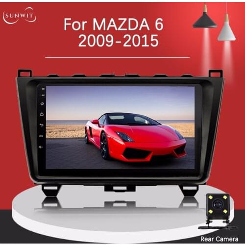 2Din Android Radio for Mazda 6 Rui Wing 2008-2015 Car Radio Bluetooth Car Stereo Multimedia Video Players GPS Navigation 4G