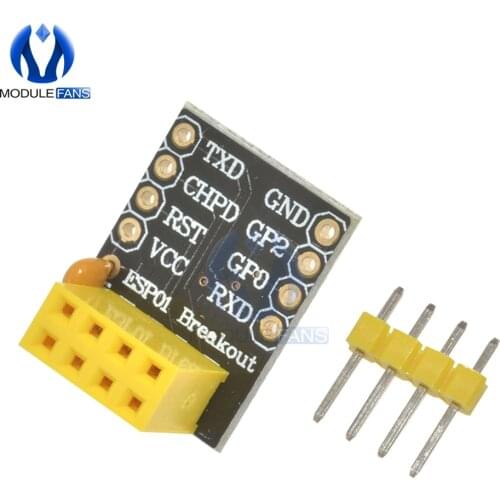 For ESP-01 Esp8266 ESP-01S Model Of The ESP8266 Serial Breadboard Adapter To WiFi Transceiver Module Breakout UART Module