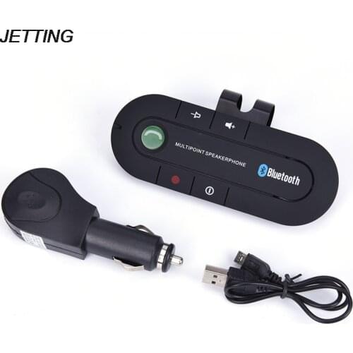 FM Transmitter MP3 music Player Hands free Speakerphone Wireless Bluetooth Handsfree Car Kit For Mobile Phone Dual Phone Connect