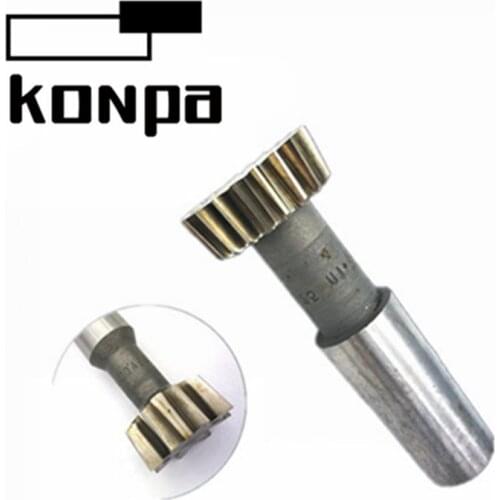 PA20 D25mm M1 -M4 Involute spline taper shank gear shaper cutter HSS gear hob cutting tool