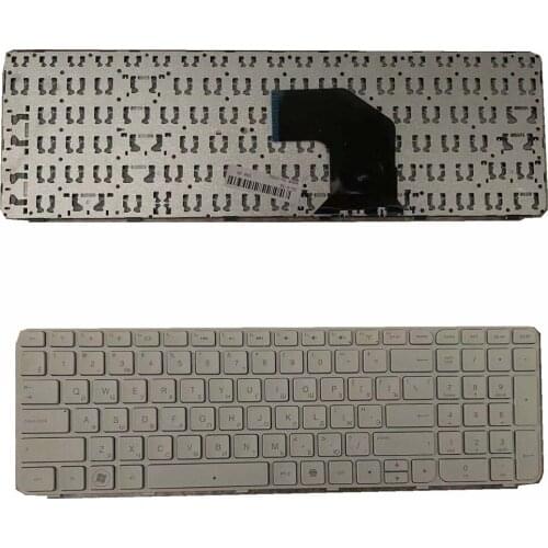 Russian laptop Keyboard for HP Pavilion TPN-Q110 TPN-Q107 RU white/black Keyboard