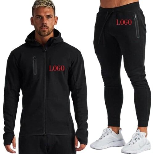 MINDYGOO High Quality Wholesale Custom Logo 2021 New Design Workout Fintess Running Clothing Men Tracksuit
