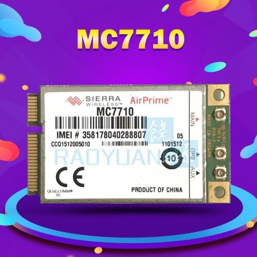 Hot Sale MC7710 4G LTE Module SKU 1101752 support B1 B3 B7 B8 B20 CAT3 100M HSDPA / HSUPA / HSPA