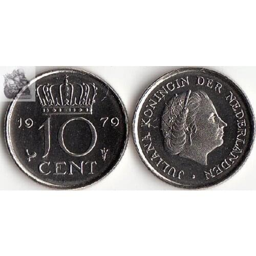 Netherlands 10 Cents Coin Europe New Original Coins Unc Commemorative Edition 100% Real Rare Eu Random Year