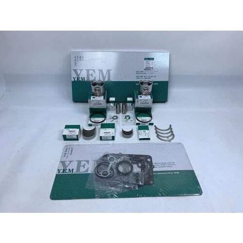 New Aftermaket Engine Part 2TNE68 Overhual Kit With Cylinder Gaskets Piston Rings Bearings For Yanmar