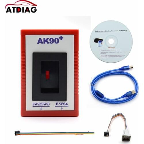 Original Latest V3.19 AK90 Key Programmer AK90+ For All BMW EWS From 1995-2005 OBD2 Copy Car Keys with best price