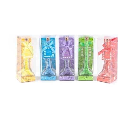 Modern Eiffel Tower Glass vase Color Sanded Small vase jarrón ваза vaso مزهرية