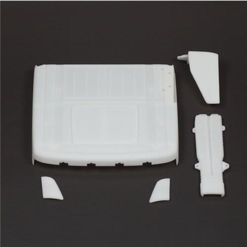 Tamiya Tractor 1/14 Rc Truck Volvo-FH16 750 56360 FH16 6x4 Timber Car Shell Low Roof Body Kit