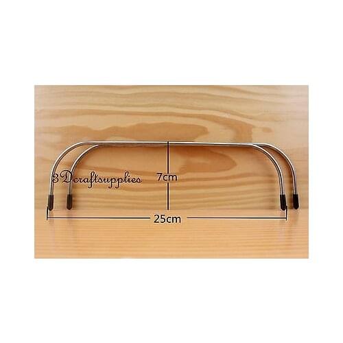 Bag frame internal purse metal frame handbag 9 3/4 inch a pair Z72