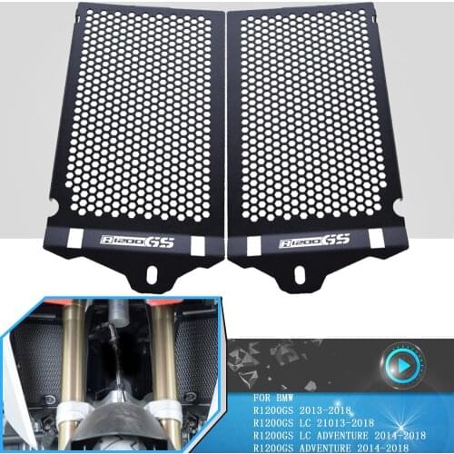 FOR BMW R1200GS ADVENTURE R 1200 GS LC ADV 2015 2016 2017 2018 Motorcycle Radiator Grille Guard Protector Grill Cover Protection