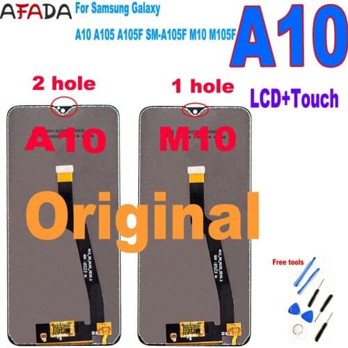 Original For Samsung Galaxy A10 A105 A105F SM-A105F LCD Display M10 M105 M105F LCD Touch Screen Replacement Digitizer Assembly
