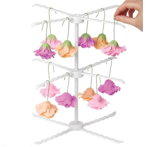 1 Set Plastic Fondant Flower Drying Rack Stand Icing Sugar craft Cake Decorating Baking Bakeware Tool
