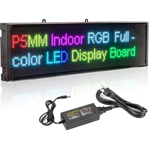 UNTCENT P5 110-220v WiFi App Smd RGB Full Color Module Indoor LED Signs Shop Window Programmable Scrolling Message Display Board