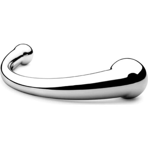 New Stainless Steel Anal Dildos Metal Penis Butt Plug Prostate Massager G-Spot Stimulation Sex Products For Women Men