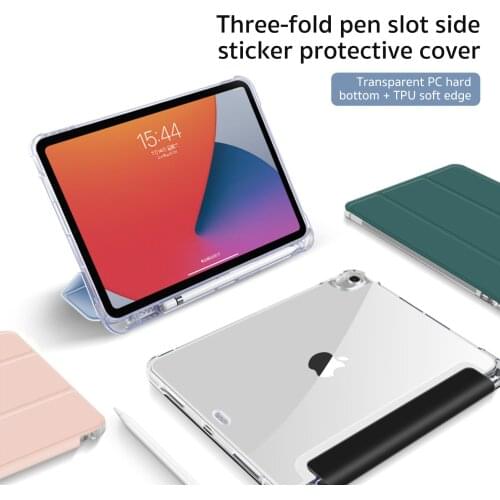 For iPad Air 4 Case 2020 iPad Pro 11 Case iPad 10.2 7 8th Generation Capa Pro 10.5 Air 3 2019 Mini 5 Funda 9.7 2018 Pencil Cases