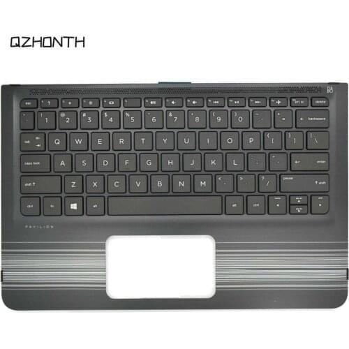 New For HP Pavilion x360 11-U 11-u027TU Palmrest Upper Case with US Keyboard