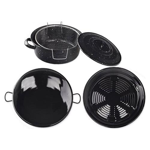 Enamel Kitchen Set, Roasting Gather Round Set (3 Piece)