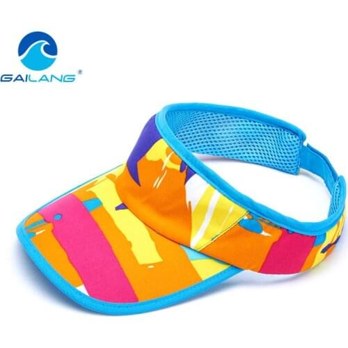 Gailang Brand kids summer sun hats for girls boys beach hat empty cap top breathable cotton Sunhat Breathable camouflage Hat