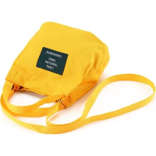 2018 Hot Canvas for Women Handbag Mini Single Shoulder Bag Crossbody Messenger Bags Women Bucket Bag Bolsa Feminina Women bag