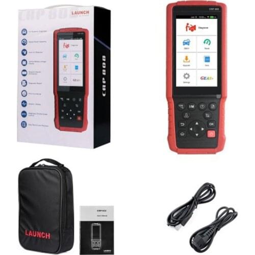 LAUNCH CRP808 Full System Diagnostic Tool Automobile Detector for American European and Asian Vehicles with Special Functions