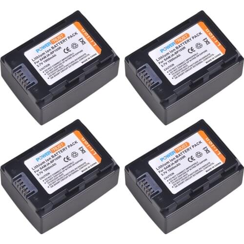 4PCS IA-BP105R BP105R IA-BP210R IABP210R Li-ion Battery for SAMSUNG SMX-F500 F501 F530 HMX-F900 F910 F920 H320 Cameras