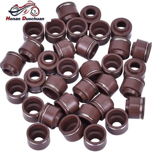 4pc 4.5mm Motorbike Engine Valve Stem Oil Seal For Honda AX-1 1988-1990 NX250 Dominator NX 250 1988-1993 250CC