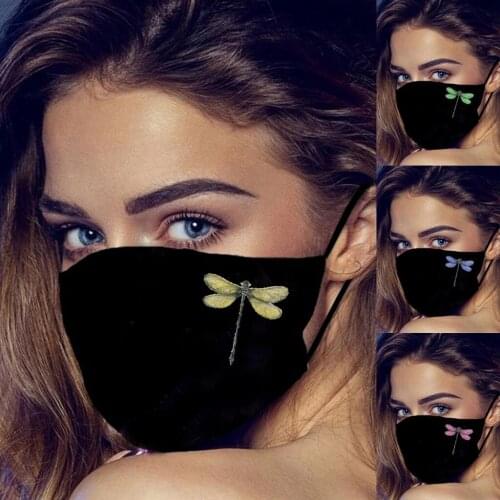 Face Masks Fashion With Carbon Filter Washable Earloop Masks For Face With Adult Protection Breathable Halloween Cosplay