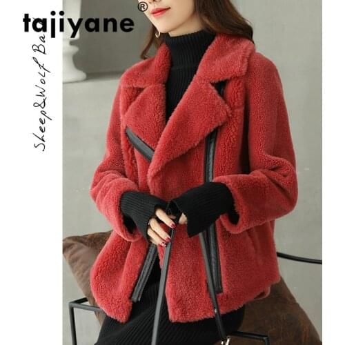 Real Coat Fur Autumn Winter Coat Female 100% Wool Jacket Women Clothes 2021 Korean Vintage Sheep Shearling Fur Tops ZT4128
