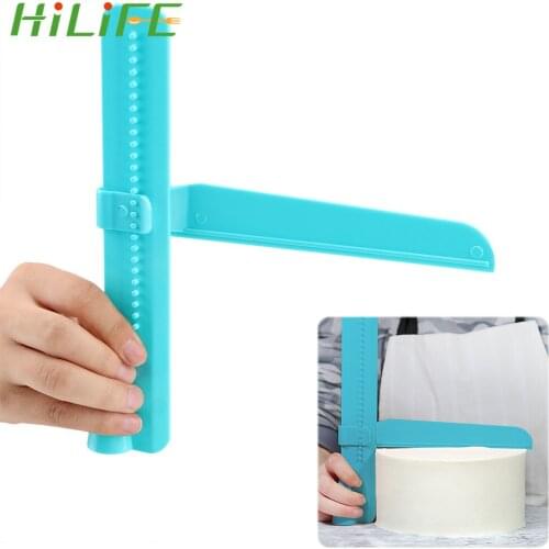 HILIFE Plastic Cake Trowelling Tools Toast Bake Bakery Tools Pastry Sugar Craft Basking Cake Decor Tools Reusable