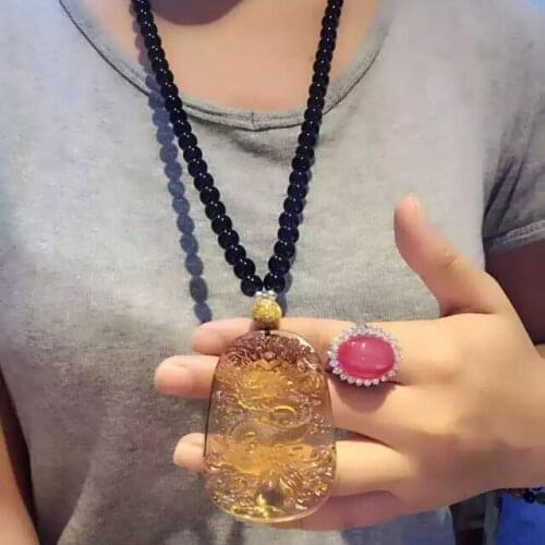 Suction goods and clothing accessories chain necklace sweater buckwheat piece of female money upscale atmosphere